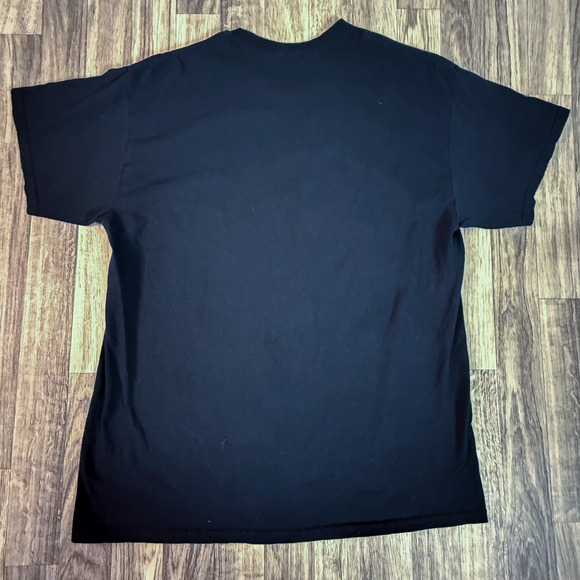 Vintage 2007 Naruto Shippuden T-Shirt Adult Large Black Anime Graphic Tee Rare - Picture 2 of 6